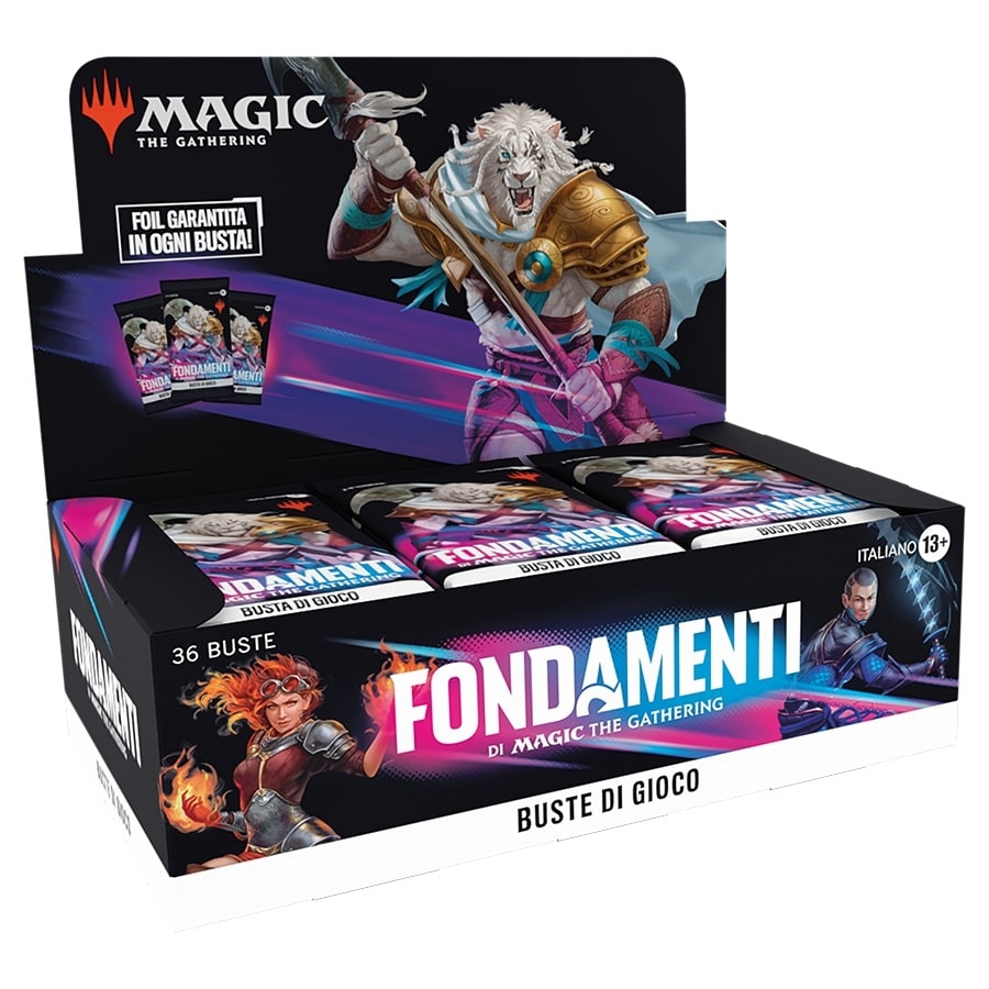 BOX PLAY BOOSTER - MTG FOUNDATIONS (36 BUSTE) - ENG | Manicomix ...