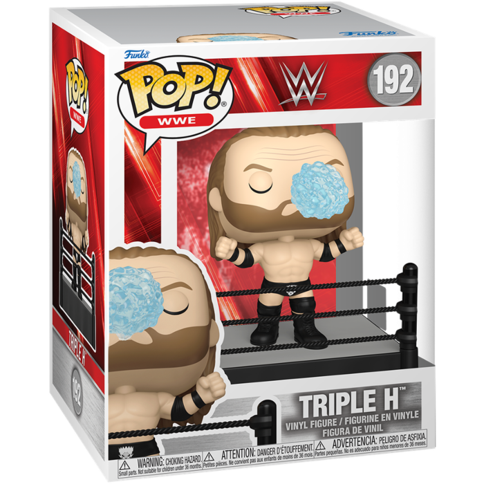 WWE - POP FUNKO PREMIUM VINYL FIGURE 192 TRIPLE H (RING ENTRANCE) 15CM ...