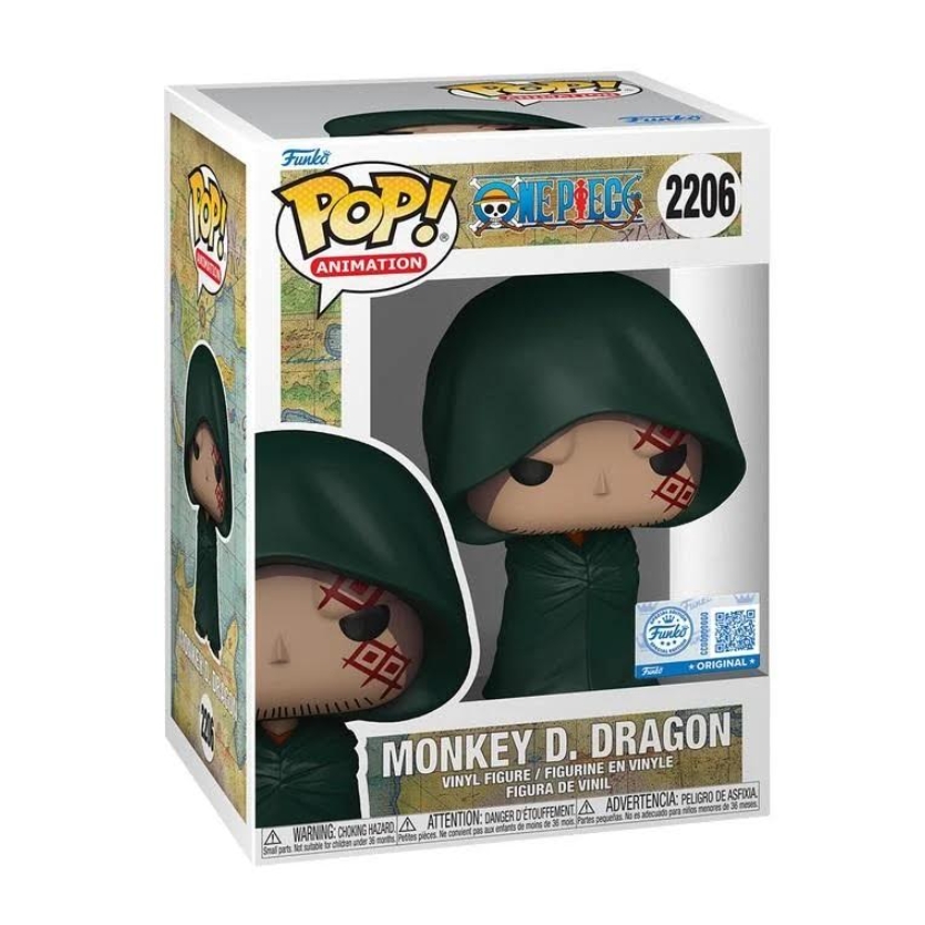 ONE PIECE - POP FUNKO VINYL FIGURE 2206 MONKEY D. DRAGON REGULAR 9CM FUNSIDE EXCL