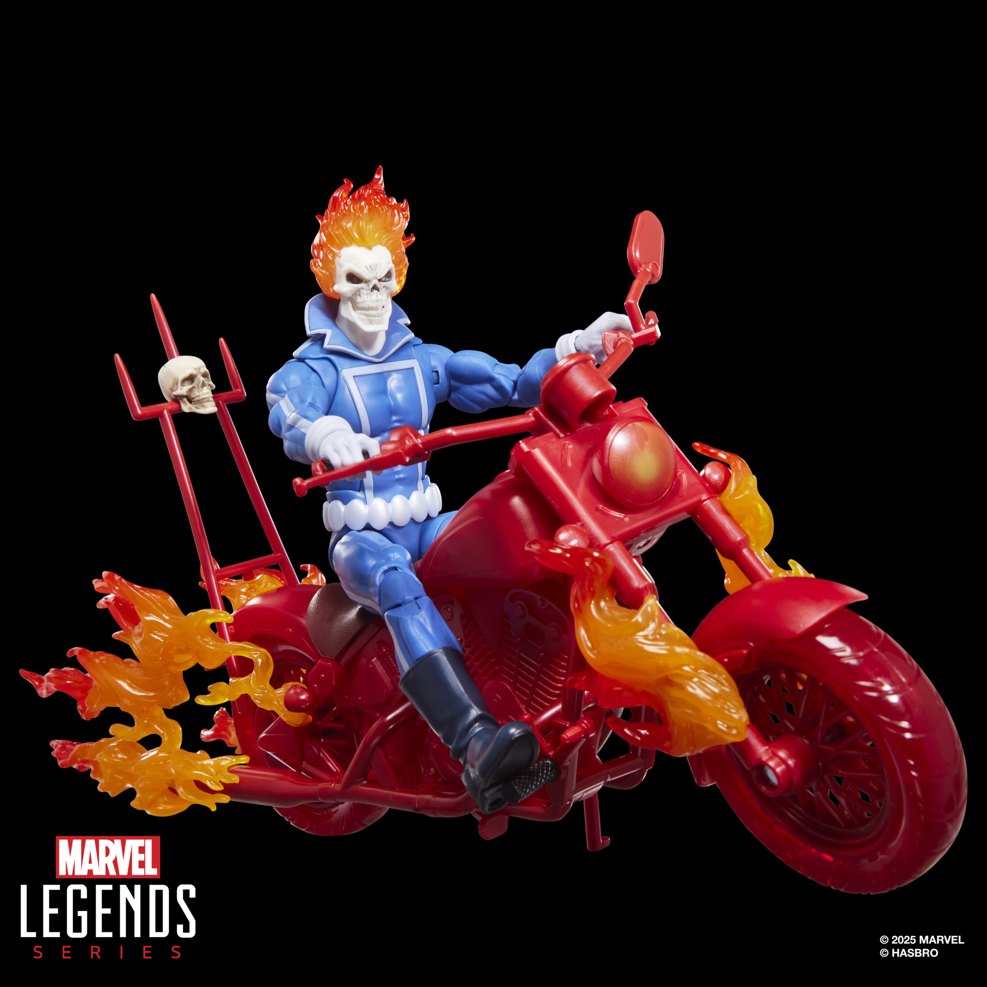 MARVEL CLASSIC LEGENDS - GHOST RIDER - ACTION FIGURE 15CM | Manicomix ...